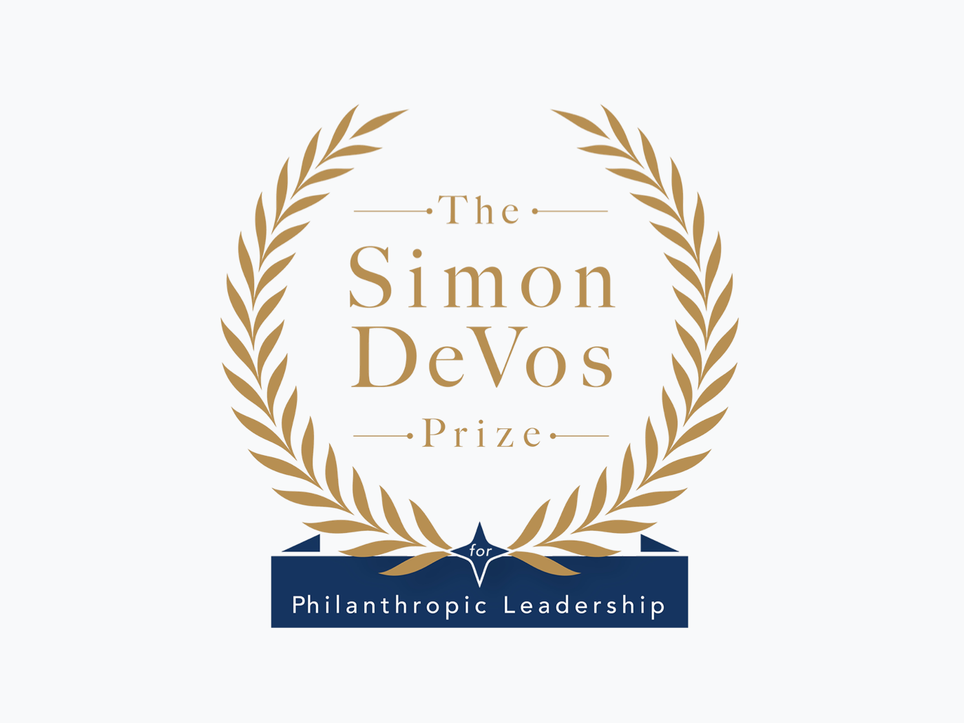 Graphic logo for the Simon-DeVos Prize